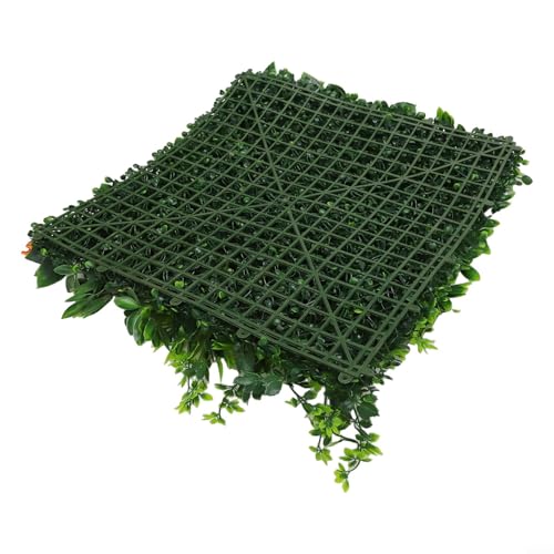 Tapis de gazon artificiel vert 50x50 cm plaque synthétique résistante extérieur - 6