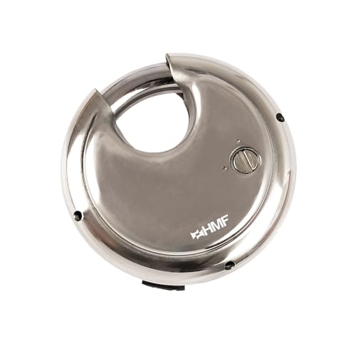 Candado de disco de 4 dígitos HMF 3502-09 para seguridad perimetral exterior 6