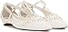 Vince Camuto Valkie Studded Kitten Heel T-Strap Flat Mule, Coconut Cream Leather, 10
