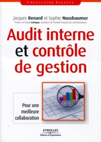 livre Audit interne et contrôle de gestion : Pour une meilleure collaboration