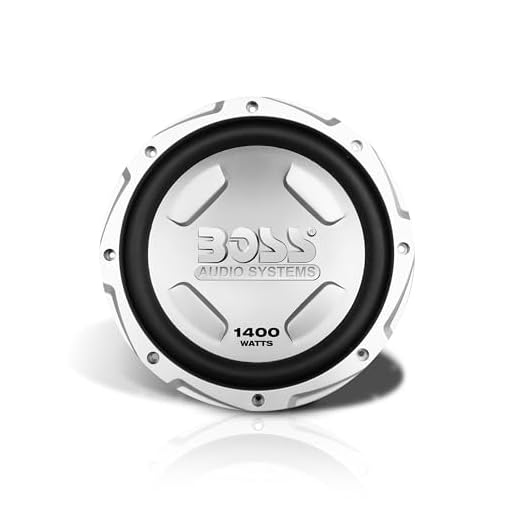 BOSS Audio Systems CX122 1400 Watt Car Subwoofer, 12 Inch, Single 4 Ohm Voice Coil, 12 inch subwoofer Box Ready