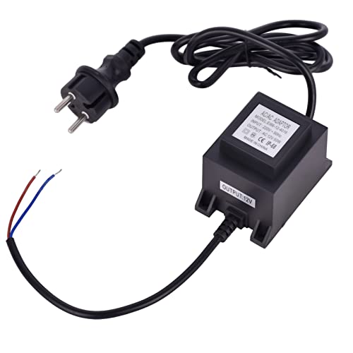 Köhko Transformator 12V 9,6 VA/W AC voeding voor buiten (IP44) LED- verlichting en pomp transformator 800 mA 29016-800 Köhko Transformator 12V 9,6 VA/W AC voeding voor buiten (IP44) LED- verlichting en pomp transformator 800 mA 29016-800