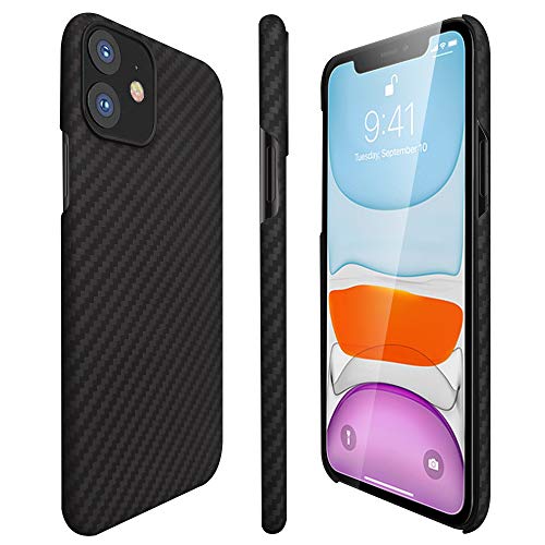 AIMOSIO Designed for iPhone 11 Case,6.1'' Slim Aramid Fiber Minimalist Phone Case,2019 [Real