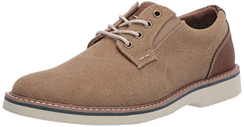 Nunn Bush Men's Barklay Canvas Plain Toe Oxford Lace Up, Khaki,9 W US by Nunn Bush - Used condition - US$69.28