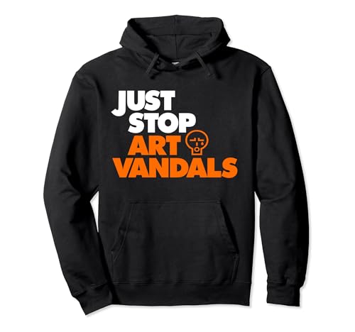 Aceite anti-Just Stop "Just Stop Art Vandals" Sudadera con Capucha