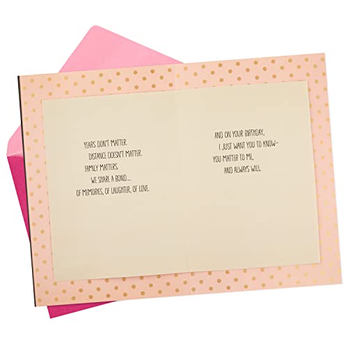 Hallmark 5RZB2233 Birthday Card For Mom, Aunt thumb #1