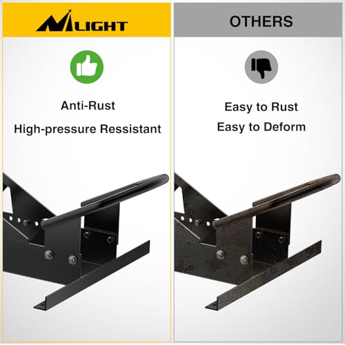 Image of Nilight Motorcycle Front Wheel Stand for 16 inch-23 inch Wheels