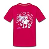 Lalunaly ist das rosafarbene Einhorn in der magischen Feenwelt Florany. Sie liebt es mit Diddlina über die Glitzermooswiesen zu reiten. Ein offizielles Lizenzprodukt aus der Diddl Kollektion von Spreadshirt.