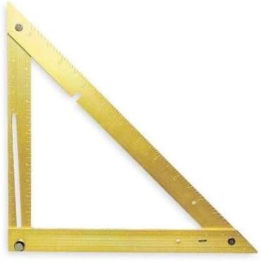 C.H. Hanson 04516 16" Heavy Duty Aluminum 45° Folding Layout aSquare