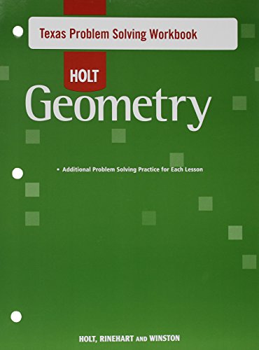 Geometry Texas Problem Solving Workbook