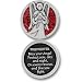 GUARDIAN Angel POCKET Token for FIREFIGHTER Fireman - 1.25" Metal Coin - INSPIRATIONAL Gift - PROTECT -You Are Special