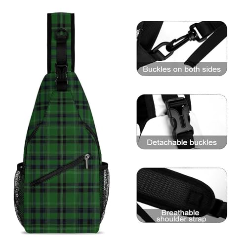 Bolso tipo bandolera fashion unisex para deporte y senderismo miniatura 3
