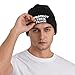Renzund Protect Your Peace Fashion Hat Warm Winter Knit Skull Beanie Sleep Cap Black