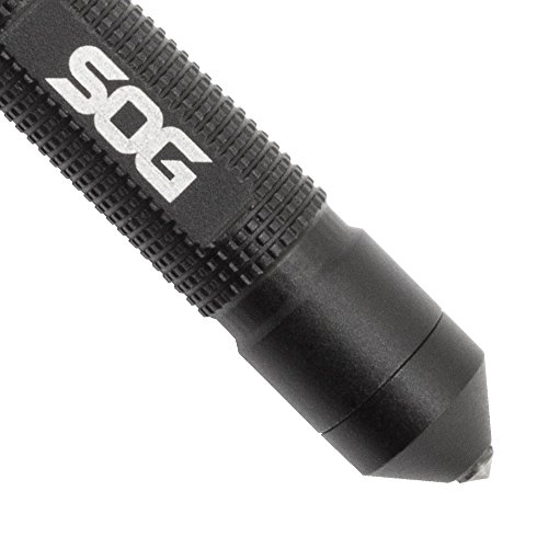 SOG Flint 4.3" Survival & Defense Portable Compact Tool for Outdoors and Emergencies | Includes Glass Breaker and Whistle - Image 6