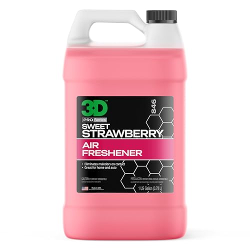 Image of 3D Water Based Odor Eliminator | Made in USA | All Natural | No Harmful Chemicals | Air Freshener (Sweet Strawberry Scent)