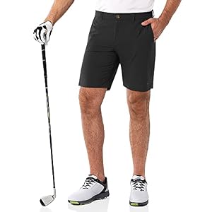 33,000ft Men’s Golf Shorts 9″ Lightweight Stretch Outdoor Shorts