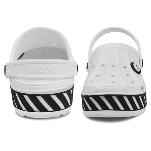 Image of G&D CR-2206 Evocks Clogs for Men Cogs for Men 4 to 10 Size Clogs for Men Daily use Clogs for Men with Adjustable Strap