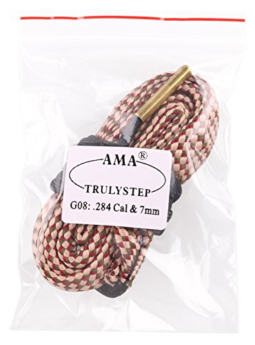 Wmn_Trulystep New Gun Barrel Rope Cleaner .17 .22 Cal .308 .380 9 Mm Caliber 12 20 28 Gauge Rifle/Pistol/Shotgun Cleaning (G08 : .270 Cal .280 .284 & 7 Mm) #TOP5