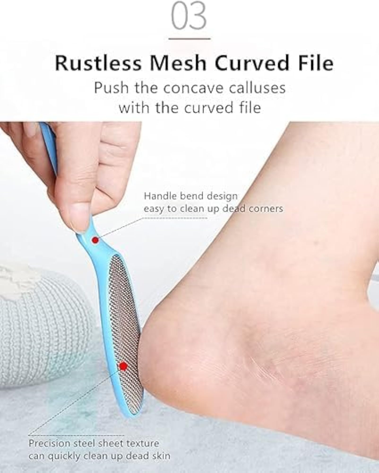 8 in 1 Pedicure Kit for Comprehensive Foot Care