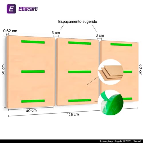 Quadros Decorativos Modernos Paisagem Boho Folhagem Bege Sala Quarto Hall
