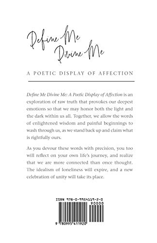 Define Me Divine Me: a Poetic Display of Affection (Self Love Poems) - Image 2