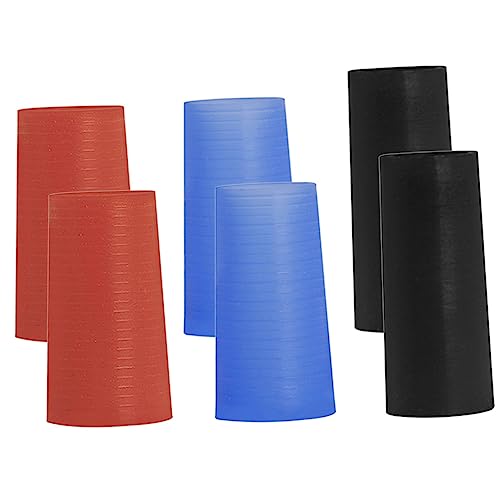 VANZACK 6Pcs Alto Saxophone Neck Sleeve Soft Ring Assortment for Comfortable Play Easy to Install Alto Tenor Sax Accessories