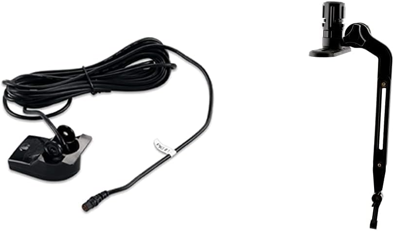 Garmin Transom Mount Dual Beam Transducer and Scotty Kayak Transducer Mounting Arm