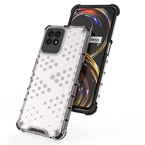 Image of Glasgow Back Case Cover Designed for Realme Narzo 50 / Realme 8i - Transparent