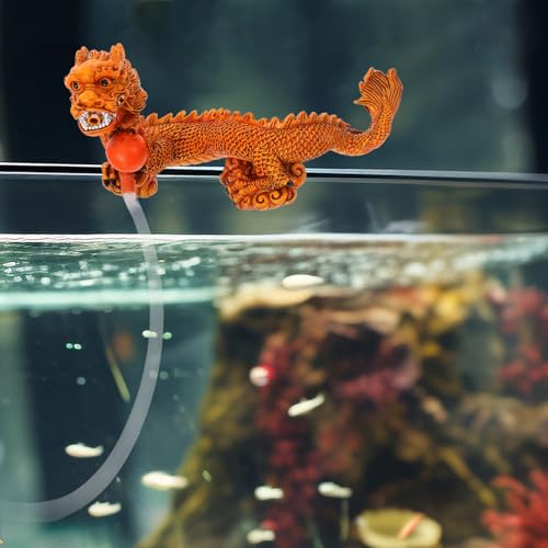 POPETPOP Estatueta De Estátua De Dragão De Aquário Estátua De Cuspidor De Lagoa Recurso De Água Font