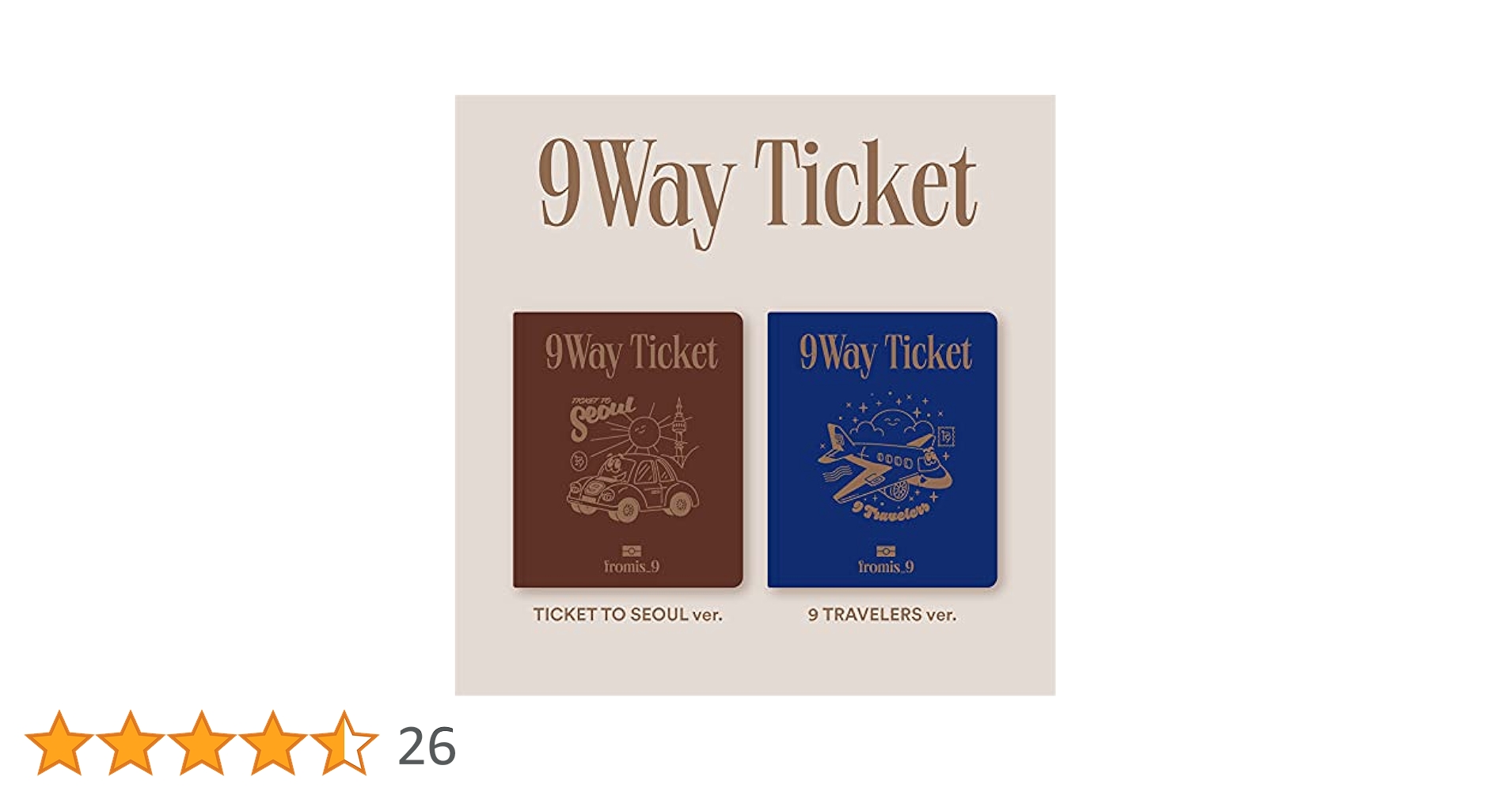 Amazon.co.jp: 9 WAY TICKET(韓国盤): ミュージック