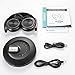 CD Player Portable, Rechargeable Portable CD Player for Car and Travel, Small CD Player with Headphone and Anti-Skip/Shockproof, Personal CD Player with LCD Display, AUX Cable, Backlight