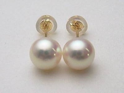 綺麗！！ゆらゆら 照り抜群あこや真珠7.0mm k10金ピアス★新品同様 綺麗！！ゆらゆら 照り抜群あこや真珠7.0mm k10金ピアス☆新品同様