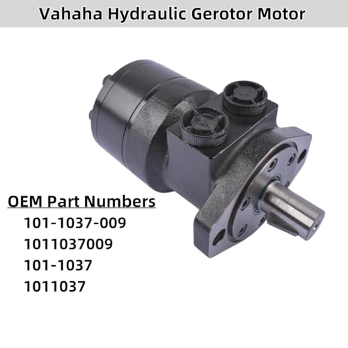 Image of 1011037009 1011037 New Hydraulic Motors 11.3 IN3 /R Gerotor Motor Replacement for Eaton Char-Lynn H Series #101-1037-009 101-1037 Hydraulic Gerotor Motor Vahaha