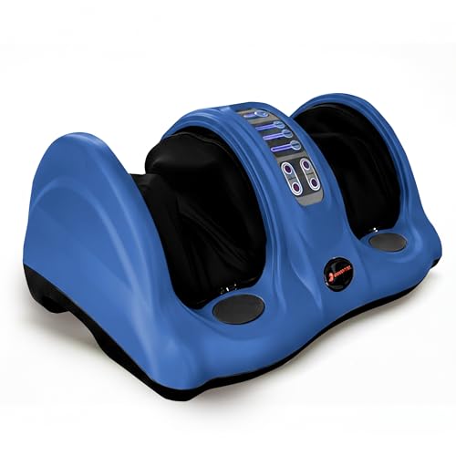 Durafit91 Electric Foot Massager for Pain Relief, Feet Massager with Hand Simulation Massage, Air Compression, Shiatsu, Deep Kneading, Blood Circulation, Relaxation & Stress Relief, Portable Massager