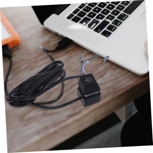 Cable extensión botón encendido PC con interruptor táctil para un control fácil de energía 7