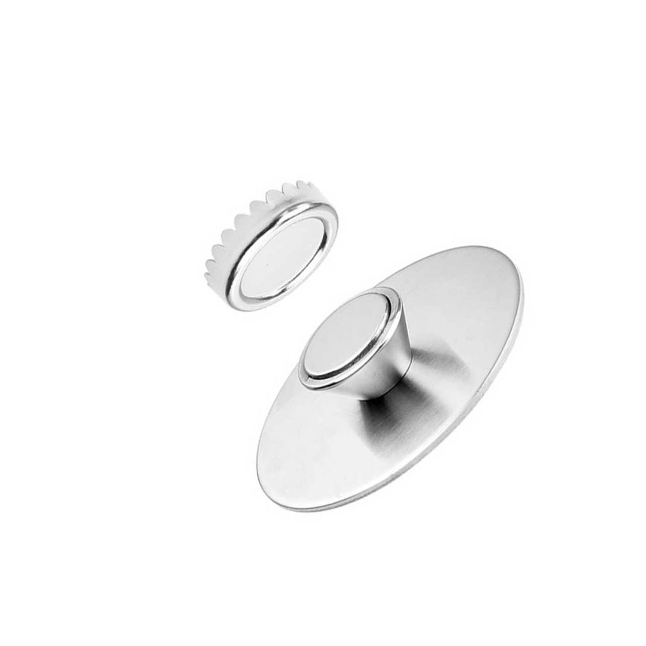 Cabilock 6stücke Magnetischer Seifenhalter Wandmontierte Seifenablage Mit Wasserableitung Elegantes Design Für Badezimmer Installieren Inkl Zubehör rutschfest Und Stabil