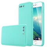 iPhone 7 Plus Waterproof Case, Small Knife Super Slim Thin Light [360 All Round Protective] Full-Sealed IPX-6 Waterproof Shockproof Dust/Snow Proof Case Cover for iPhone 7 Plus 5.5inch (Green)