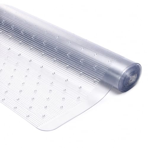 Image of Bargain House Clear Vinyl Carpet Protector Mat 54cm x 2FT Runner