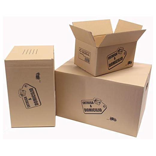 Chely Intermarket, Cajas de cartón para mudanzas 30x20x15cm (Pack 20uds) Disponible en varias dimensiones | Canal simple de alta calidad | Fabricadas en España | 100% reciclables (30x20x15-5,10)
