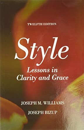 Style: Lessons in Clarity and Grace cover
