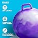 WALIKI Hopper Ball for Adults | Hippity Hop | Jumping & Hopping Toy | Sit & Bounce Therapy | 29” Purple (Ages 16–101)
