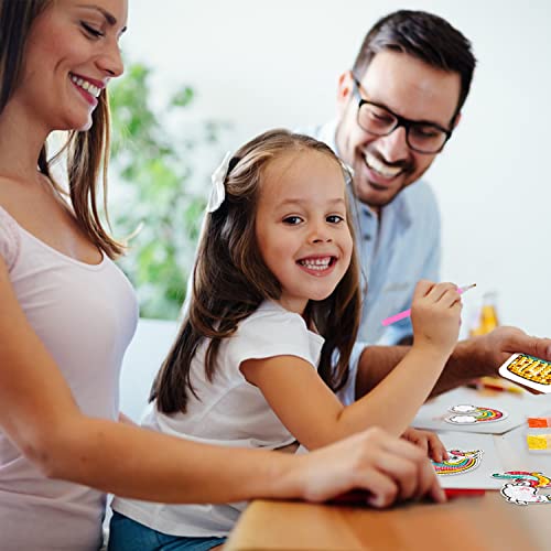 Toy Life Diamond Painting Kits For Kids And Beginner Mosaic Sticker Art Kits Diamond Art For Kids 26Pcs Diamond Painting Stickers, Gem Sticker Gem Art And Craft Kits For Kids Diamond Dots Girls 6-8-12 #TOP5