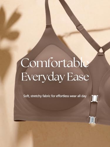 Image of Racerback Jelly Bras with Metal Magnetic Front Closure - S-XL