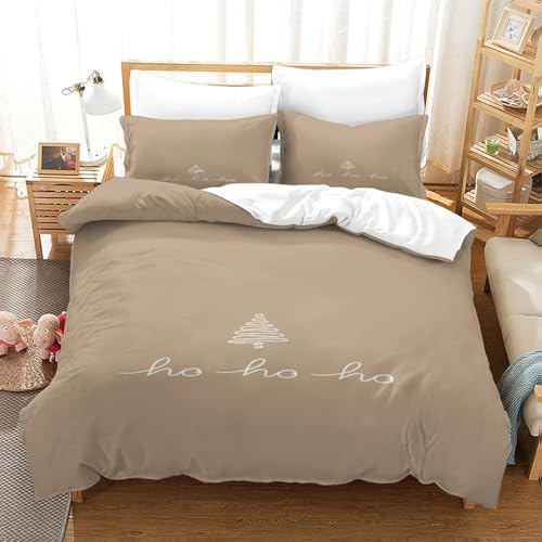 Housse de couette Noël 3D pour ambiance de chambre adolescent - 3