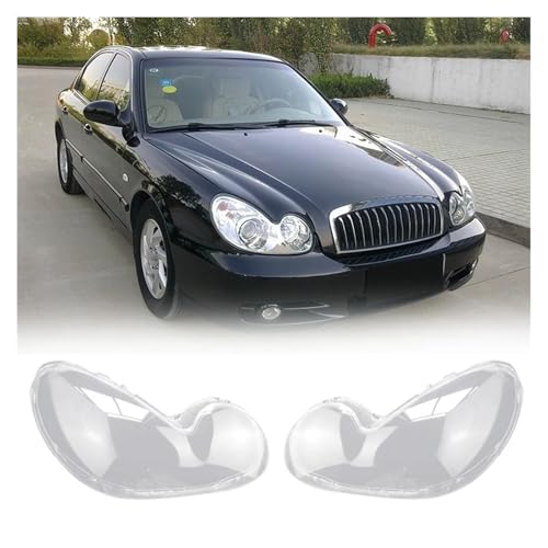 Cubierta de faro Hyundai Sonata para solucionar ópticas amarillentas con cristal transparente 2