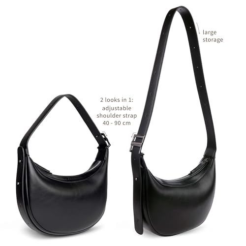 Bugatti bolso bandolera Amelie de hombro negro casual y elegante de moda 5