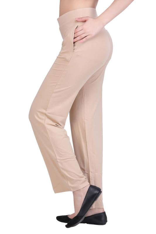 Image of Women's Solid Regular FIT Parallel Pant