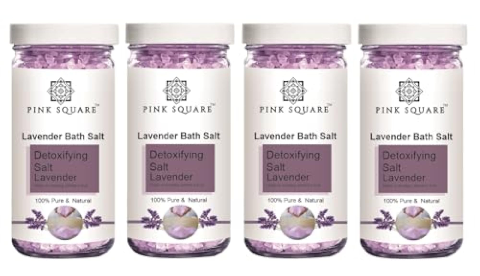 Detoxifying Lavender Bath Salt for Muscle Relief