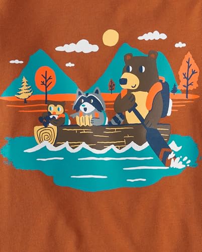 Image of The Children's Place Baby and Toddler All Holidays,Birthdays Long Sleeve Graphic T-Shirts,2 Pack
