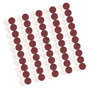 Kfwfuaee Schleifscheiben-Set, 125 mm, 100 Stück